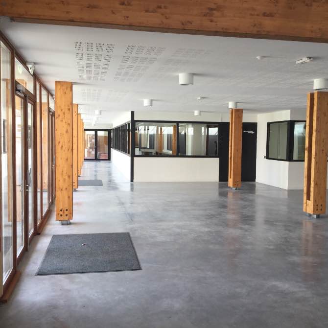 Réhabilitation du collège Jean Lartaut à JARNAC (16)