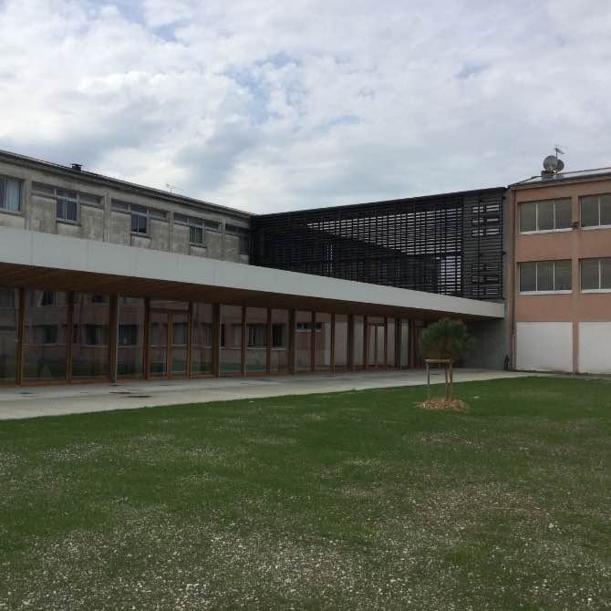 Réhabilitation du collège Jean Lartaut à JARNAC (16)